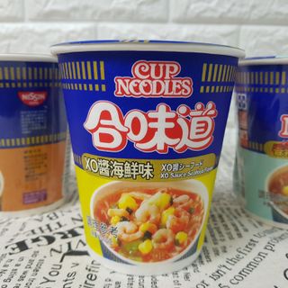 NISSIN 닛신 컵누들  4종 - 씨푸드오리지날, 씨푸드 스파이시, 씨푸드 커리, 씨푸드 XO소스 — 4.5점을 준 리뷰어가 2021년 12월 올린 사용 사진