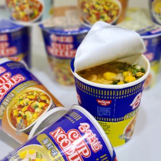 NISSIN 닛신 컵누들  4종 - 씨푸드오리지날, 씨푸드 스파이시, 씨푸드 커리, 씨푸드 XO소스 — 5점을 준 리뷰어가 2021년 11월 올린 사용 사진
