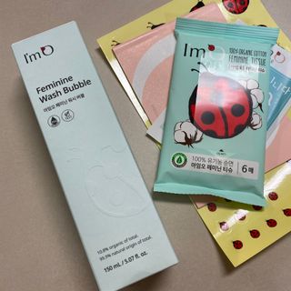 아임오 페미닌워시 150ML + 페미닌티슈6입 + 아임오스티커 + 쿠폰북 — 5점을 준 리뷰어가 2021년 10월 올린 사용 사진