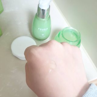 [후르디아] 피지 잡는 청포도 세럼+크림 2종 세트 — 5점을 준 리뷰어가 2021년 5월 올린 사용 사진