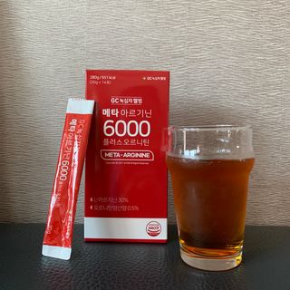 메타아르기닌 GC녹십자웰빙 메타 아르기닌 6000 플러스 오르니틴 — 3점을 준 리뷰어가 2022년 6월 올린 사용 사진