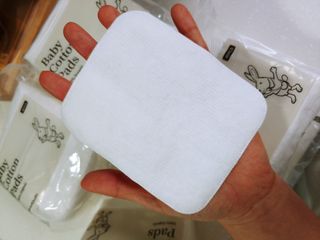 디어엘로디 프리미엄 유기농 베이비 솜티슈 40매 3 + 1 PACK — 2점을 준 리뷰어가 2021년 3월 올린 사용 사진