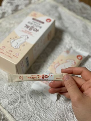 My Pet Care 모발과 모질 피부건강에 개좋아 — 5점을 준 리뷰어가 2021년 4월 올린 사용 사진