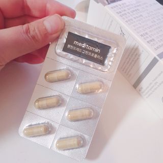 메디타민 원헌드레드 그린프로폴리스 — 5점을 준 리뷰어가 2021년 9월 올린 사용 사진