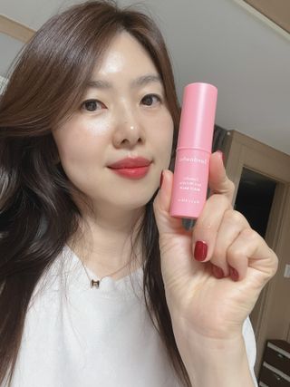 스킨큐어 산다화 카멜리아 안티 링클 멀티밤 — 5점을 준 리뷰어가 2022년 12월 올린 사용 사진