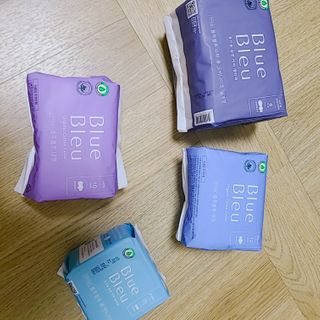 블루블루 유기농 순면 커버 생리대 — 5점을 준 리뷰어가 2021년 1월 올린 사용 사진