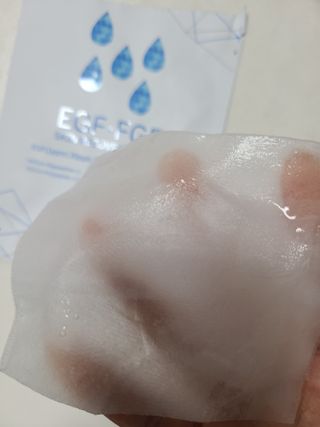 Dr.느루벗 느루벗 EGF FGF 스킨 리커버리 마스크 10장 — 5점을 준 리뷰어가 2021년 5월 올린 사용 사진