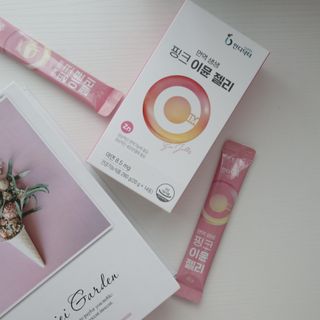 인디닥터 면역 생생 핑크 이뮨 젤리 + 타이탄 BCAA 프로틴 젤리스틱 — 5점을 준 리뷰어가 2022년 3월 올린 사용 사진