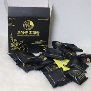 원더라이프 모생생흑깨환 — 5점을 준 리뷰어가 2022년 7월 올린 사용 사진