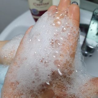 (구패키지)카프리나 프레쉬 산양밀크 어메이징 바디워시 500ml(오리지널향) — 5점을 준 리뷰어가 2023년 2월 올린 사용 사진