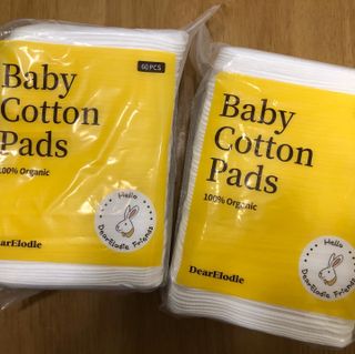 디어엘로디 프리미엄 유기농 유아 솜티슈 60매  2 + 1 PACK — 5점을 준 리뷰어가 2021년 3월 올린 사용 사진