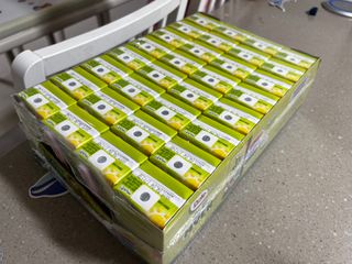 돌 Dole 후룻Mylk 바나나 135ml X32입 X1박스 — 5점을 준 리뷰어가 2022년 10월 올린 사용 사진