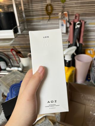 에일리언오더즈 센티드 핸드 앤 바디 워시 290ml (3종 택1) — 5점을 준 리뷰어가 2023년 8월 올린 사용 사진