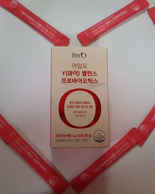 아임오 Y와이 밸런스 프로바이오틱스 30포 — 5점을 준 리뷰어가 2021년 12월 올린 사용 사진