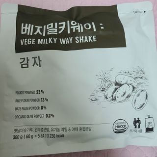 클린24시간 베지밀키웨이 감자 쉐이크 1세트 (5개) — 5점을 준 리뷰어가 2022년 9월 올린 사용 사진