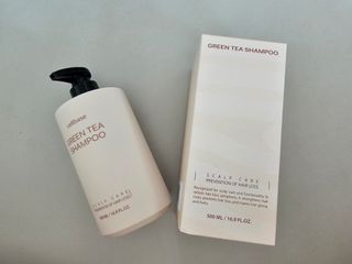 프리마인 더이상 뻣뻣하고 효과없는 탈모샴푸는 NO. 근본부터 케어하는 셀베이스 그린티샴푸(500ml) — 5점을 준 리뷰어가 2023년 4월 올린 사용 사진