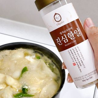 올바이오 천연 재료로 만든 고체 육수 진심한알 — 5점을 준 리뷰어가 2022년 11월 올린 사용 사진