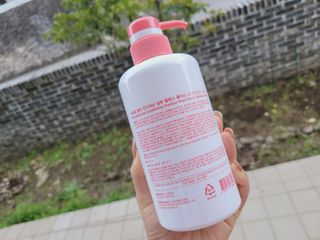더마힐 헤어 컨디셔닝 샴푸 릴렉스 500ml — 4.5점을 준 리뷰어가 2021년 3월 올린 사용 사진