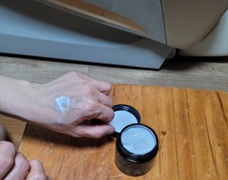 비프리코스메틱 뉴 프레쉬 크림 80ml — 5점을 준 리뷰어가 2023년 3월 올린 사용 사진