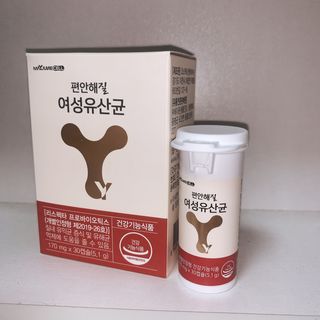 메이준뉴트리 메이준쎌 편안해질 여성유산균 — 4점을 준 리뷰어가 2021년 3월 올린 사용 사진