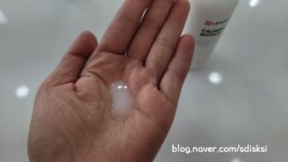 리더스코스메틱 리더스 카밍 바이오틱스 #1등 진정 기획세트 [에센스 워터150ml + 크림 마스크80ml] — 5점을 준 리뷰어가 2022년 10월 올린 사용 사진