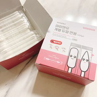 마미앤유 개별 듀얼면봉 — 5점을 준 리뷰어가 2022년 2월 올린 사용 사진