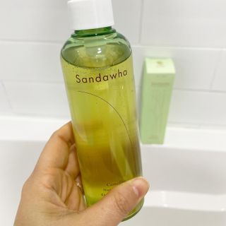 스킨큐어 산다화 순한 클렌징 동백 오일 200ml — 5점을 준 리뷰어가 2023년 4월 올린 사용 사진