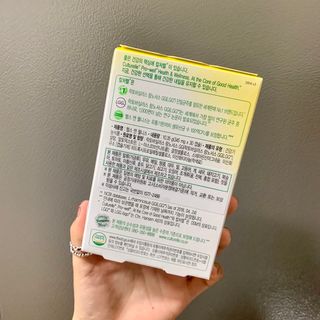 컬처렐 LGG 유산균 헬스앤웰니스 1개월분 — 5점을 준 리뷰어가 2021년 2월 올린 사용 사진