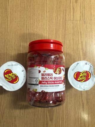 젤리벨리 젤리스틱 어쏘티드 900g — 5점을 준 리뷰어가 2022년 8월 올린 사용 사진