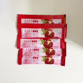 헬스업_쁘띠쁘띠석류콜라겐젤리_20g x 14포 — 5점을 준 리뷰어가 2021년 2월 올린 사용 사진