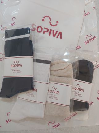 SOPIVA 소피바 요가,필라테스 양말 — 5점을 준 리뷰어가 2021년 8월 올린 사용 사진