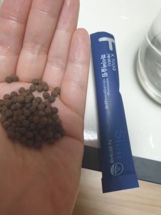 똥기사의 케이푸드 화이버슬림 — 5점을 준 리뷰어가 2021년 3월 올린 사용 사진