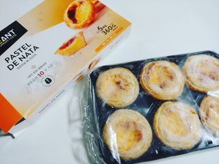 디앙뜨 포르투갈 에그타르트 오리지널 맛+패션후르츠+초콜릿타르트 맛 중 택1 — 4점을 준 리뷰어가 2021년 8월 올린 사용 사진