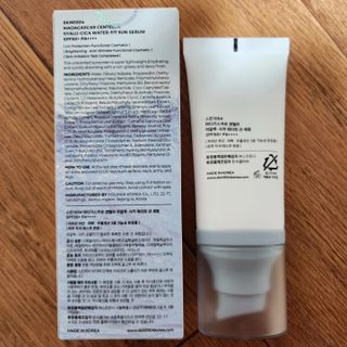 [스킨1004] 마다가스카르 센텔라 히알루-시카 워터핏 선세럼 50ml — 5점을 준 리뷰어가 2024년 5월 올린 사용 사진
