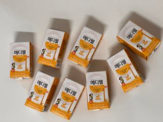 메디웰 페디아드링크 미니 바나나맛 — 5점을 준 리뷰어가 2022년 8월 올린 사용 사진