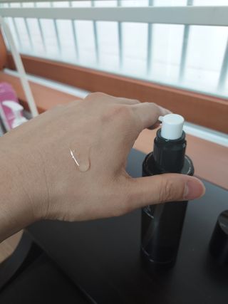 The Fact 더팩트 에이치에프엔 쿨링 안티헤어로스 토닉 젤 150ml — 5점을 준 리뷰어가 2022년 7월 올린 사용 사진