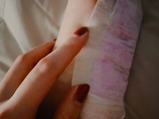 [레제르] 아로마 수액패치 발패치 30매입 -라벤더향/유칼립투스향/대나무향 — 5점을 준 리뷰어가 2022년 2월 올린 사용 사진