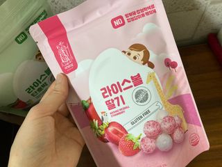 아비삭라이스볼 3종 /딸기,후르츠,단호박 — 5점을 준 리뷰어가 2021년 4월 올린 사용 사진