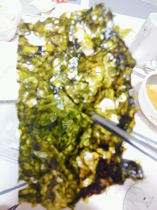 [해림맛김] 들기름에 구운 바삭바삭 김 4종 세트 + 1종 랜덤발송 총5개입 — 5점을 준 리뷰어가 2021년 2월 올린 사용 사진