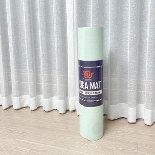 마이웨잇 TPE 요가매트 추천 8mm 심으뜸 운동매트 홈트 — 4점을 준 리뷰어가 2021년 7월 올린 사용 사진