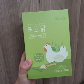 도그퓨어 푸드닭 강아지 닭고기 통살 애견간식 오리지널/차전자피/초록입홍합 — 5점을 준 리뷰어가 2021년 11월 올린 사용 사진