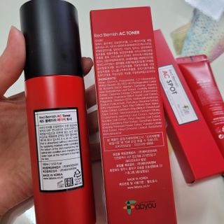 페브유 / FABYOU [페브유 2종 SET] 레드 블레미쉬 AC 토너 + AC스팟 — 5점을 준 리뷰어가 2021년 6월 올린 사용 사진