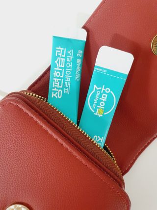 [유산균] 오마이락 장편한습관 프로바이오틱스 30P — 5점을 준 리뷰어가 2022년 11월 올린 사용 사진