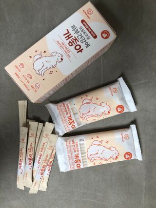 My Pet Care 모발과 모질 피부건강에 개좋아 — 5점을 준 리뷰어가 2021년 4월 올린 사용 사진
