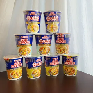 NISSIN 닛신 컵누들  4종 - 씨푸드오리지날, 씨푸드 스파이시, 씨푸드 커리, 씨푸드 XO소스 — 5점을 준 리뷰어가 2022년 11월 올린 사용 사진