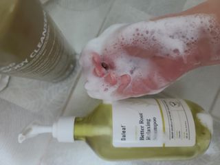 달리프 클로렐라 베러 루트 릴렉싱 샴푸 500ml — 5점을 준 리뷰어가 2021년 5월 올린 사용 사진