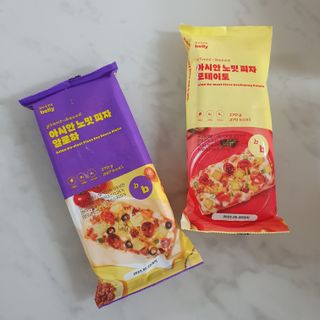 브라잇벨리 비건피자 [노밋피자알로하 & 노밋피자포테이토] 2가지맛 — 5점을 준 리뷰어가 2022년 7월 올린 사용 사진