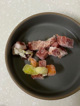 씽크라이크펫 큐브생식 1kg — 5점을 준 리뷰어가 2022년 11월 올린 사용 사진