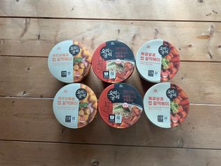 나우  [요리궁리] B타입 ( 매콤, 치즈, 매콤까르보 ) 꽃떡볶이 6개입 세트 — 3.5점을 준 리뷰어가 2025년 3월 올린 사용 사진