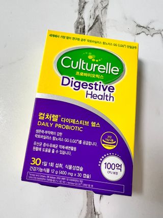 광동생활건강 나우[세계판매1위유산균] 컬처렐 다이제스티브 헬스 30캡슐 — 5점을 준 리뷰어가 2022년 7월 올린 사용 사진